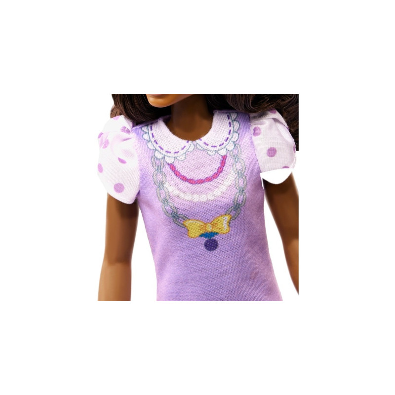 Mattel My First Barbie Brooklyn mit Pudel (schwarze Haare), Puppe