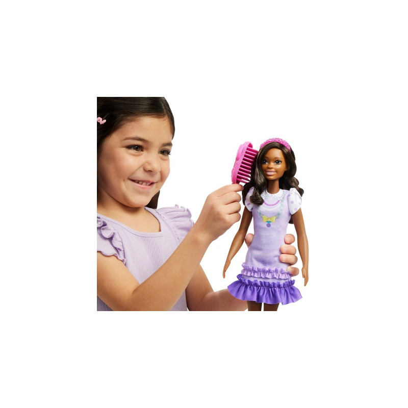 Mattel My First Barbie Brooklyn mit Pudel (schwarze Haare), Puppe