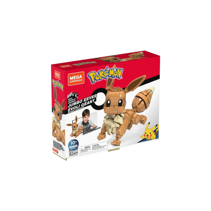 Mattel Pokémon Jumbo Evoli, Konstruktionsspielzeug