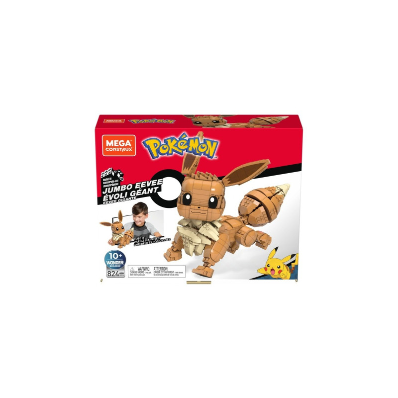Mattel Pokémon Jumbo Evoli, Konstruktionsspielzeug