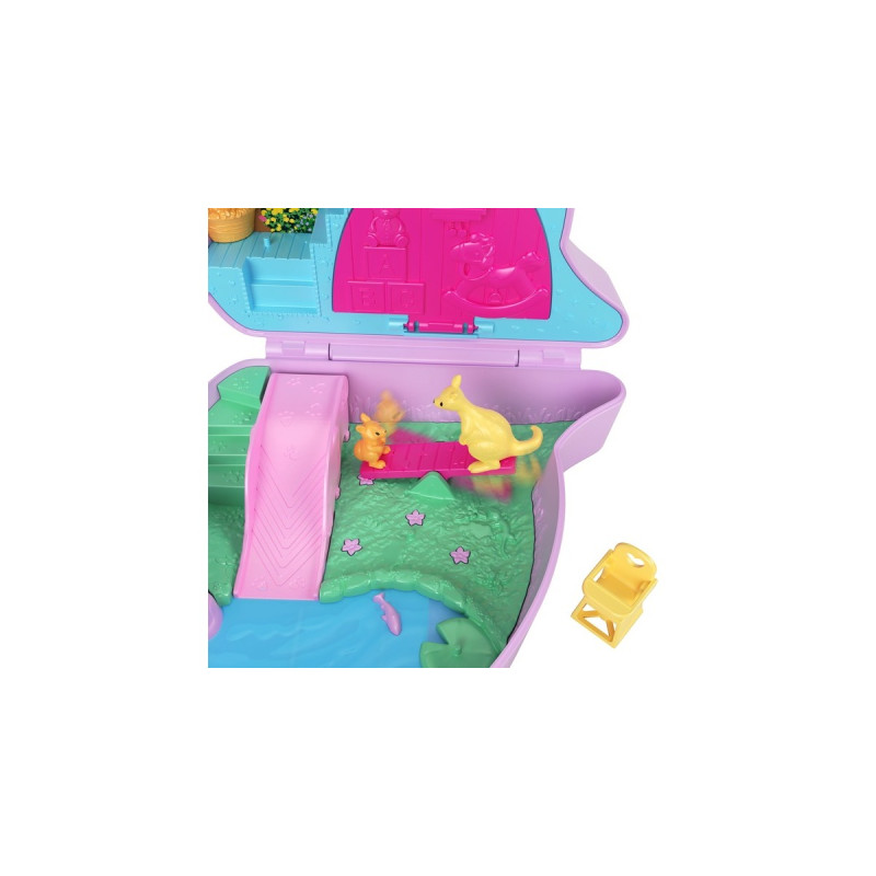 Mattel Polly Pocket Mama & Joey Kangaroo Tasche, Spielfigur