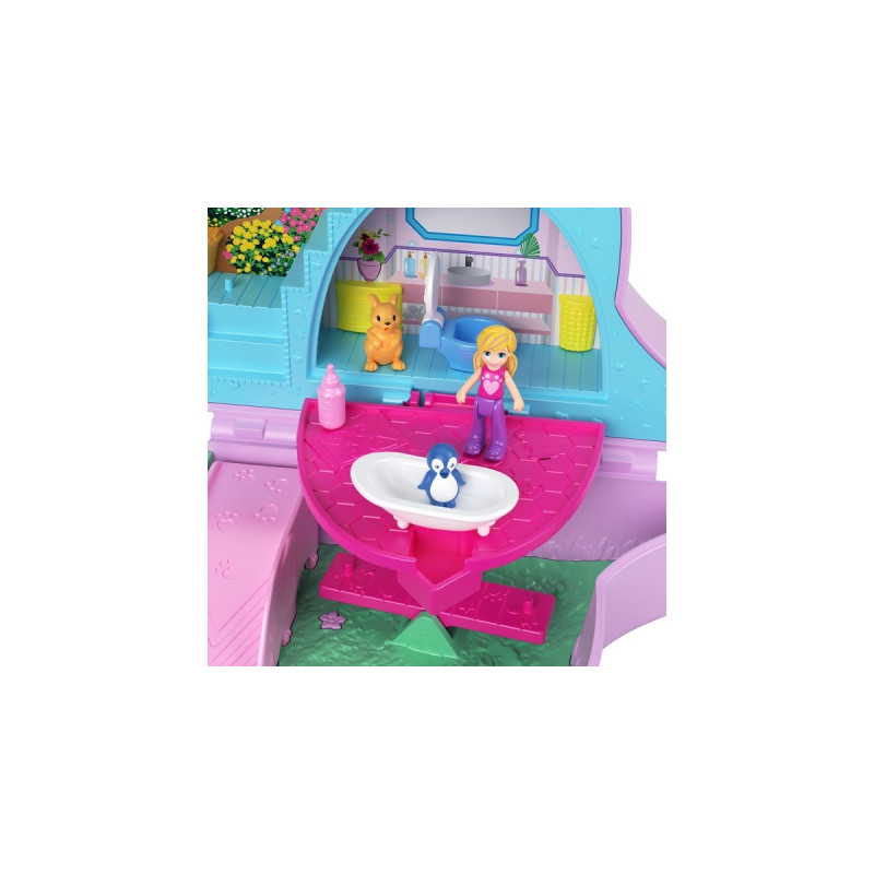 Mattel Polly Pocket Mama & Joey Kangaroo Tasche, Spielfigur