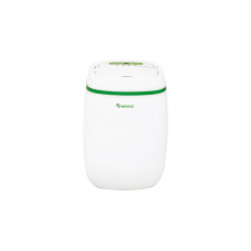 Meaco 12L Niedrigenergie-Luftentfeuchter und Luftreiniger(weiß/grün, 165 Watt, für Räume bis zu 36m²)