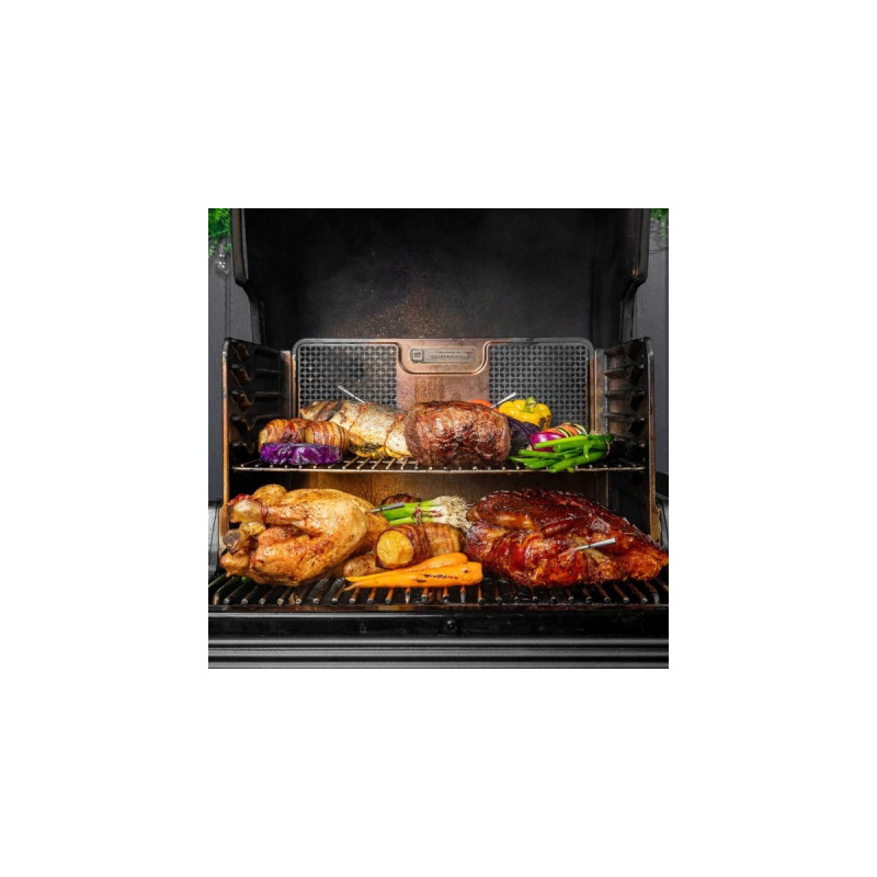 Meater 2 Plus, kabelloses Thermometer(edelstahl/holz, 75 Meter Reichweite)