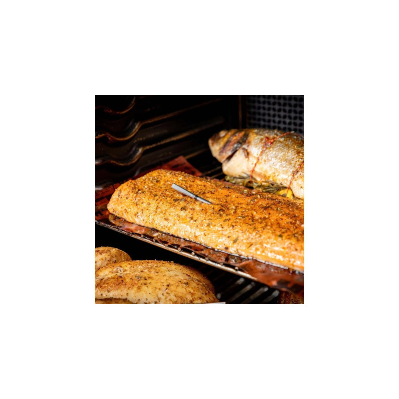 Meater 2 Plus, kabelloses Thermometer(edelstahl/holz, 75 Meter Reichweite)