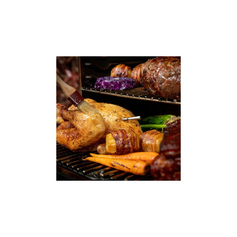 Meater 2 Plus, kabelloses Thermometer(edelstahl/holz, 75 Meter Reichweite)