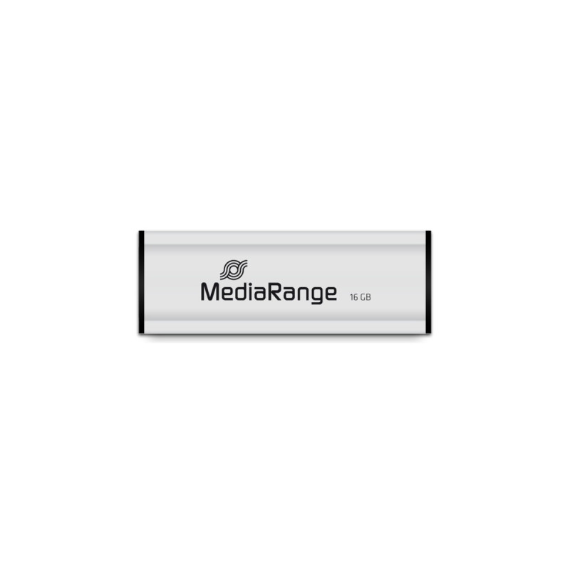 MediaRange 64 GB, USB-Stick(silber/schwarz, USB-A 3.2 Gen 1)