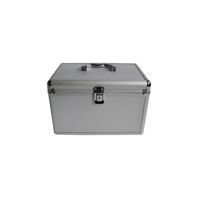 MediaRange CD/DVD Koffer 200-fach(silber, Retail)