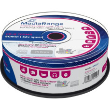 MediaRange CD-R 700 MB, CD-Rohlinge(52fach, 25 Stück)