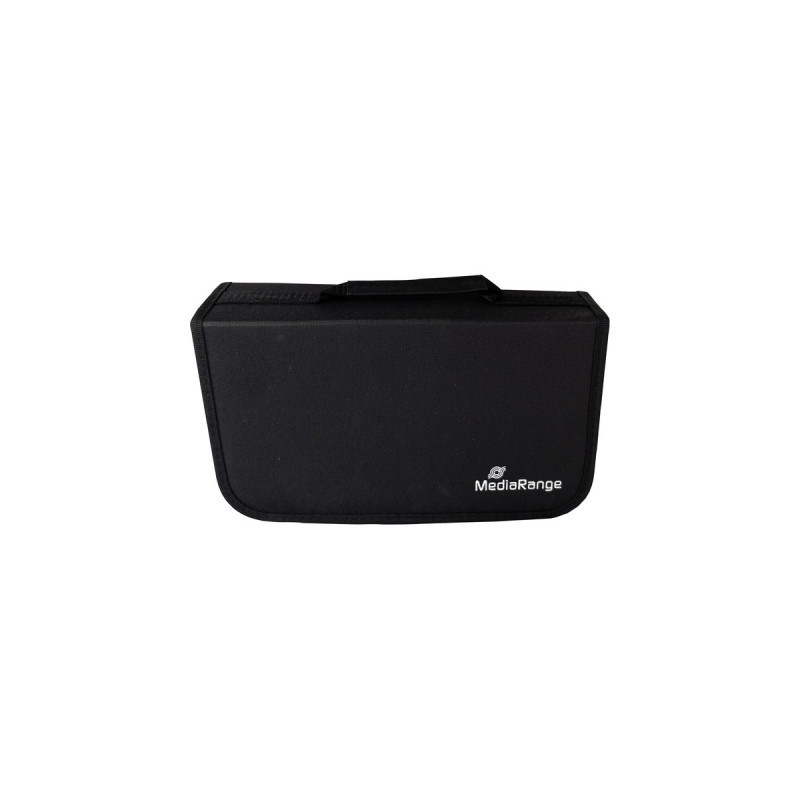 MediaRange CD Tasche 96-fach(schwarz, Retail)