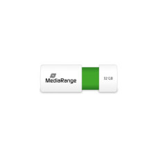MediaRange Color Edition 32 GB, USB-Stick(weiß/grün, USB-A 2.0)