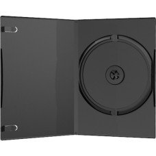 MediaRange DVD Case Single black (50 Stück), Schutzhülle(schwarz, Bulk)