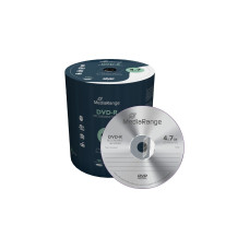 MediaRange DVD-R 4,7 GB, DVD-Rohlinge(16fach, 100 Stück)