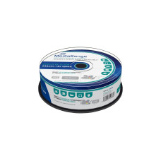 MediaRange DVD+R DL 8,5 GB, DVD-Rohlinge(8fach, 25 Stück, bedruckbar)