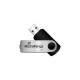 MediaRange Flexi-Drive 128 GB, USB-Stick(schwarz/silber, USB-A 2.0)