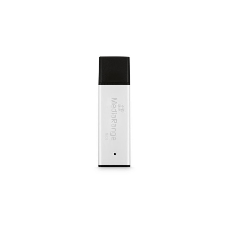 MediaRange High Performance 16 GB, USB-Stick(silber/schwarz, USB-A 3.2 Gen 1)