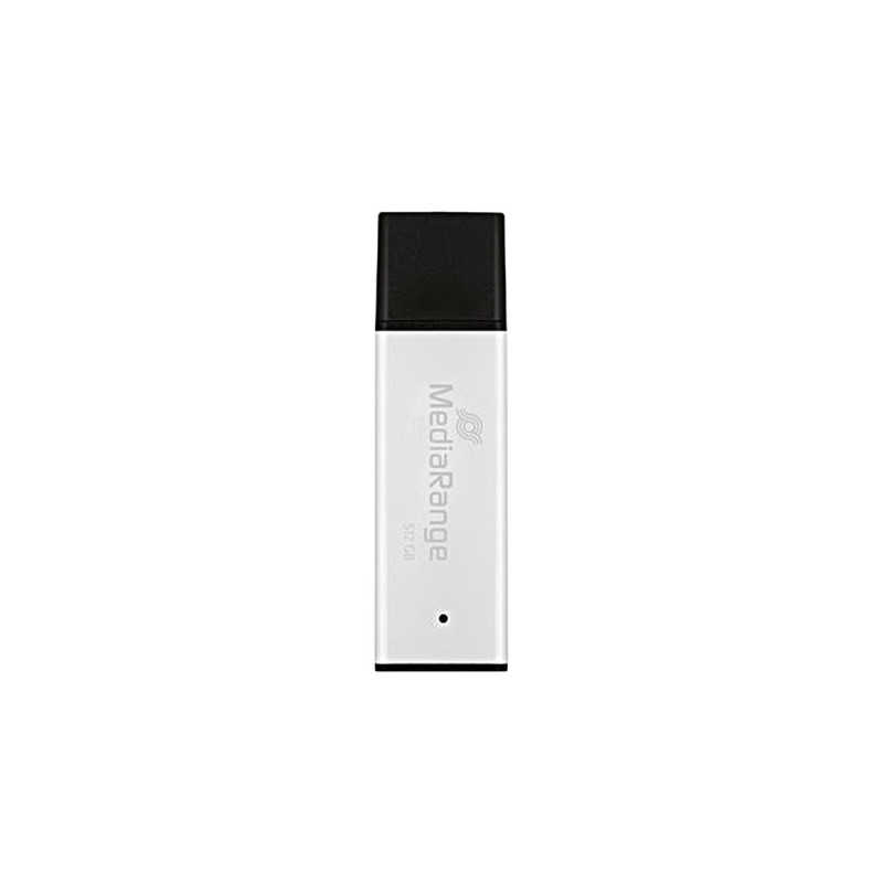 MediaRange High Performance 512 GB, USB-Stick(silber/schwarz, USB-A 3.2 Gen 1)