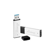 MediaRange High performance 128 GB, USB-Stick(silber/schwarz, USB-A 3.2 Gen 1)