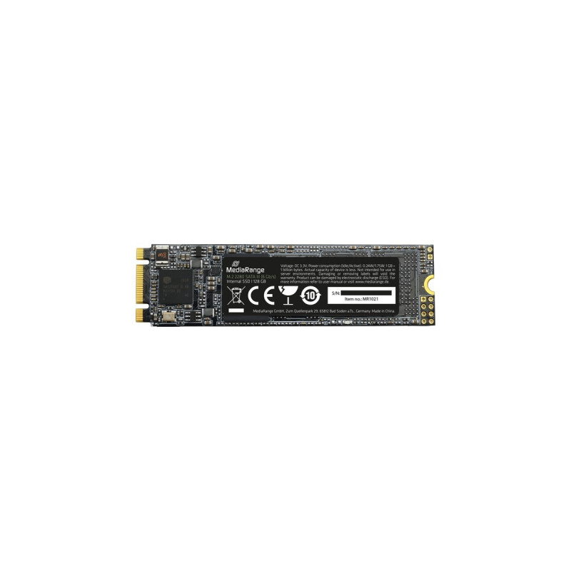 MediaRange MR1021 128 GB, SSD(SATA 6 Gb/s, M.2 2280)