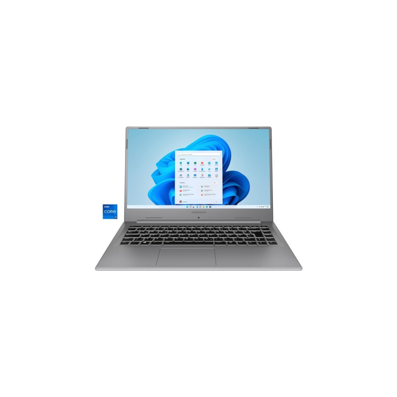 Medion AKOYA S15449 (30036314), Notebook(titan, Windows 11 Home 64-Bit, 39.6 cm (15.6 Zoll), 512 GB SSD)
