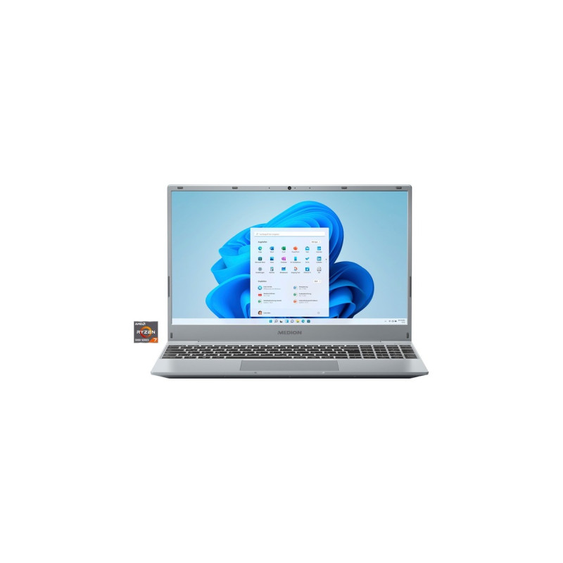 Medion AKOYAE15309 (30036011), Notebook(titan, Windows 11 Home 64-Bit, 39.6 cm (15.6 Zoll), 512 GB SSD)
