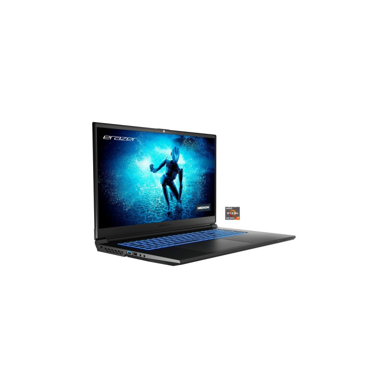 Medion ERAZER Deputy P25 (30034141), Gaming-Notebook(schwarz, Windows 11 Home 64-Bit, 39.6 cm (15.6 Zoll) & 144 Hz Display, 512 GB SSD)