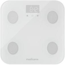 Medisana connect WiFi & Bluetooth Körperanalysewaage BS 600(weiß)