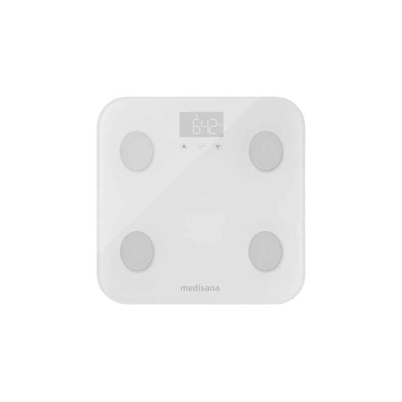 Medisana connect WiFi & Bluetooth Körperanalysewaage BS 600(weiß)