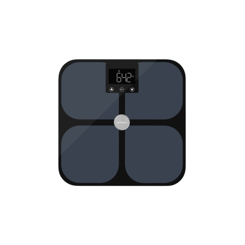 Medisana connect WiFi & Bluetooth Körperanalysewaage BS 650(schwarz)