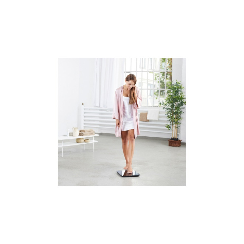 Medisana connect WiFi & Bluetooth Körperanalysewaage BS 650(schwarz)