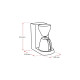 Melitta Enjoy Therm, Filtermaschine(weiß)