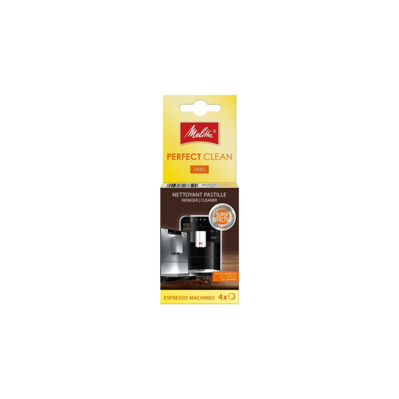 Melitta PERFECT CLEAN Espresso, Reinigungsmittel(4 Stück)