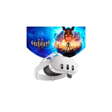Meta Quest 3 128 GB Asgard's Wrath 2 Bundle, VR-Brille(weiß, All-in-One-Gamingsystem)