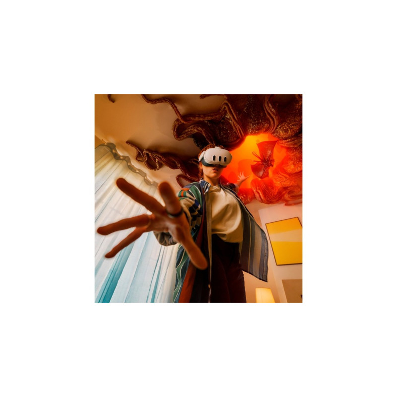 Meta Quest 3 512 GB Asgard's Wrath 2 Bundle, VR-Brille(weiß, All-in-One-Gamingsystem)