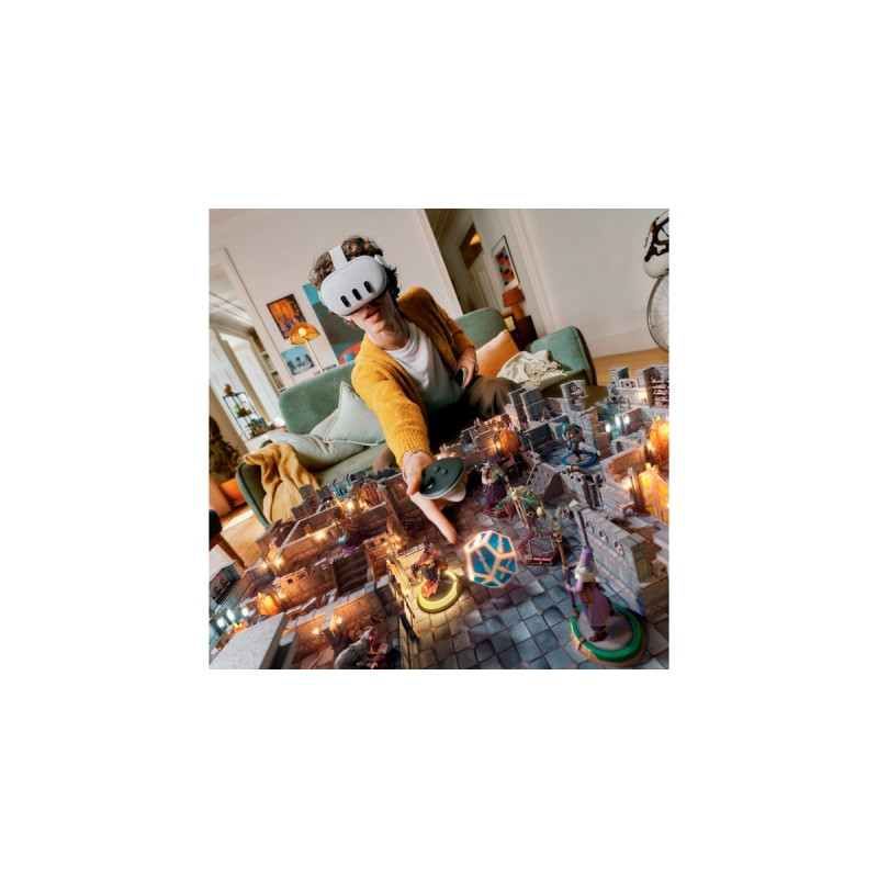 Meta Quest 3 512 GB Asgard's Wrath 2 Bundle, VR-Brille(weiß, All-in-One-Gamingsystem)