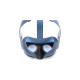 Meta Quest 3 Headset-Einlage und Headset-Riemen (Elemental Blue)(blau)
