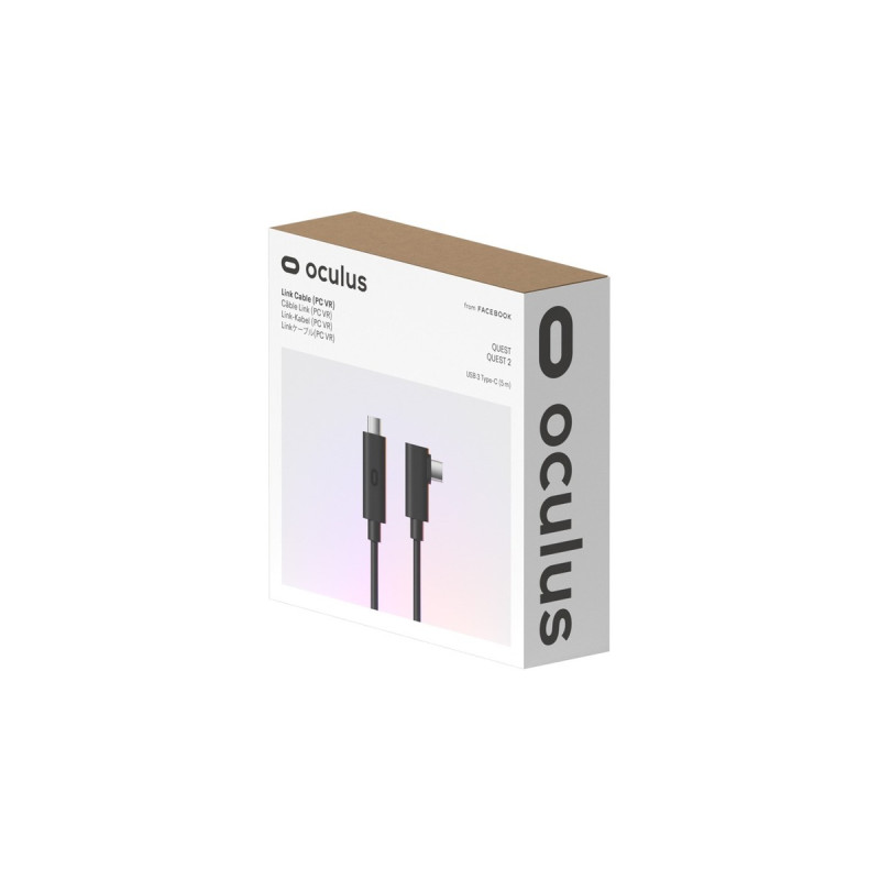 Meta Quest Link-Kabel(schwarz, 5 Meter, für Meta Quest 2, Quest 3, Quest Pro)