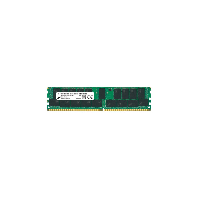 Micron DIMM 16 GB DDR4-3200, Arbeitsspeicher(grün, MTA18ASF2G72PZ-3G2R)