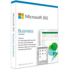 Microsoft 365 Business Standard Subscrip, Office-Software(Deutsch, 1 Jahr)