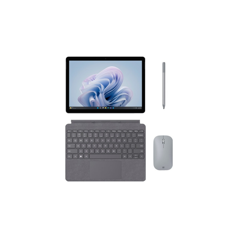 Microsoft Surface Go 4 Commercial, Tablet-PC(platin, Windows 10 Pro, 64 GB, Intel® N200)