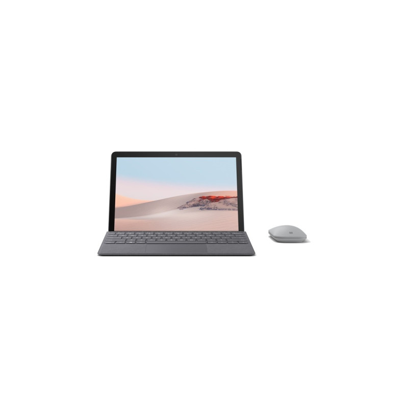 Microsoft Surface Go Type Cover for Business, Tastatur(blaugrau, DE-Layout, für Surface Go 3, Surface Go 2 und Surface Go)