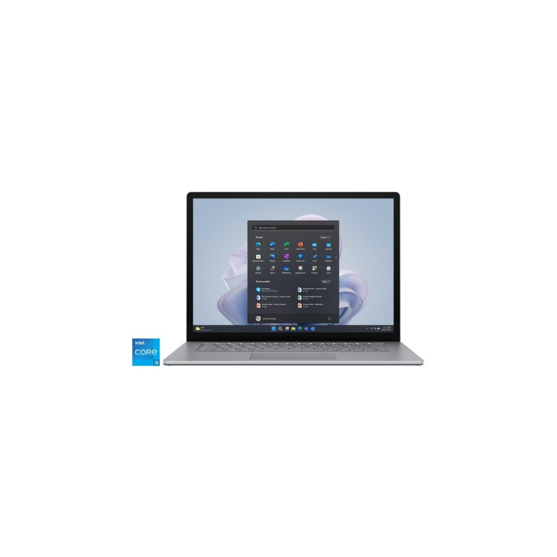 Microsoft Surface Laptop 5 Commercial, Notebook(platin, Windows 10 Pro, 512GB, i5, 34.3 cm (13.5 Zoll), 512 GB SSD)