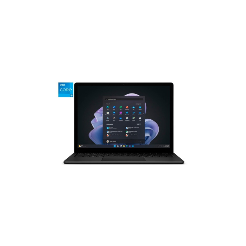 Microsoft Surface Laptop 5 Commercial, Notebook(schwarz, Windows 11 Pro, 512GB, i5, 34.3 cm (13.5 Zoll), 512 GB SSD)