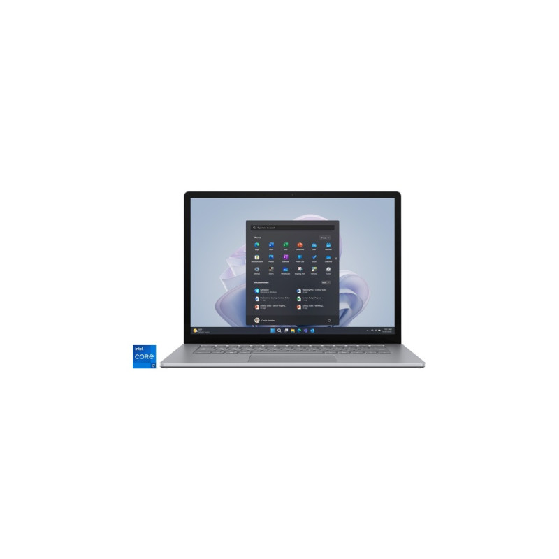 Microsoft Surface Laptop 5 Commercial, Notebook(platin, Windows 11 Pro, 512GB, i7, 34.3 cm (13.5 Zoll), 512 GB SSD)