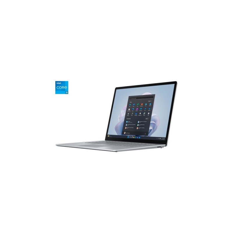 Microsoft Surface Laptop 5 Commercial, Notebook(platin, Windows 10 Pro, 256GB, i7, 38.1 cm (15 Zoll), 256 GB SSD)