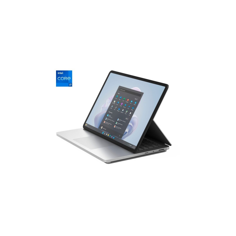 Microsoft Surface Laptop Studio 2 Commercial, Notebook(platin, Windows 11 Pro, 2TB, i7, 36.6 cm (14.4 Zoll) & 120 Hz Display, 2 TB SSD)