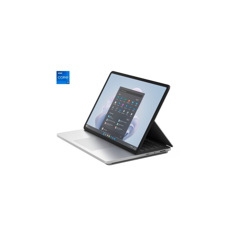 Microsoft Surface Laptop Studio 2 Commercial, Notebook(platin, Windows 11 Pro, 512GB, i7, 36.6 cm (14.4 Zoll) & 120 Hz Display, 512 GB SSD)