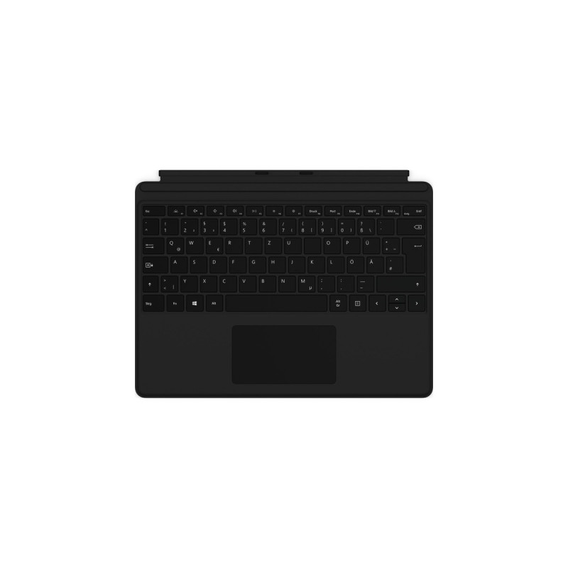 Microsoft Surface Pro X Keyboard, Tastatur(schwarz, DE-Layout, Commercial)