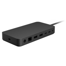 Microsoft Surface Thunderbolt 4 Dock, Dockingstation(schwarz, USB-C, USB-A, Thunderbolt 4)