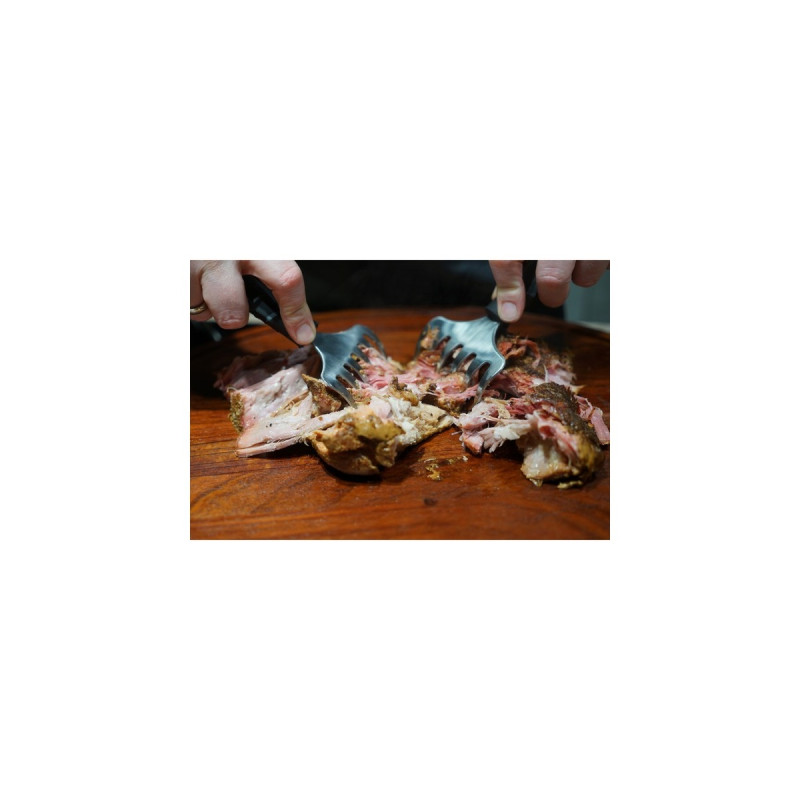 Moesta BBQ Claws 2 - Pulled Pork Krallen, Grillbesteck(edelstahl/schwarz, 2 Stück)